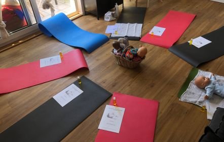 Atelier de massage pour bébé
